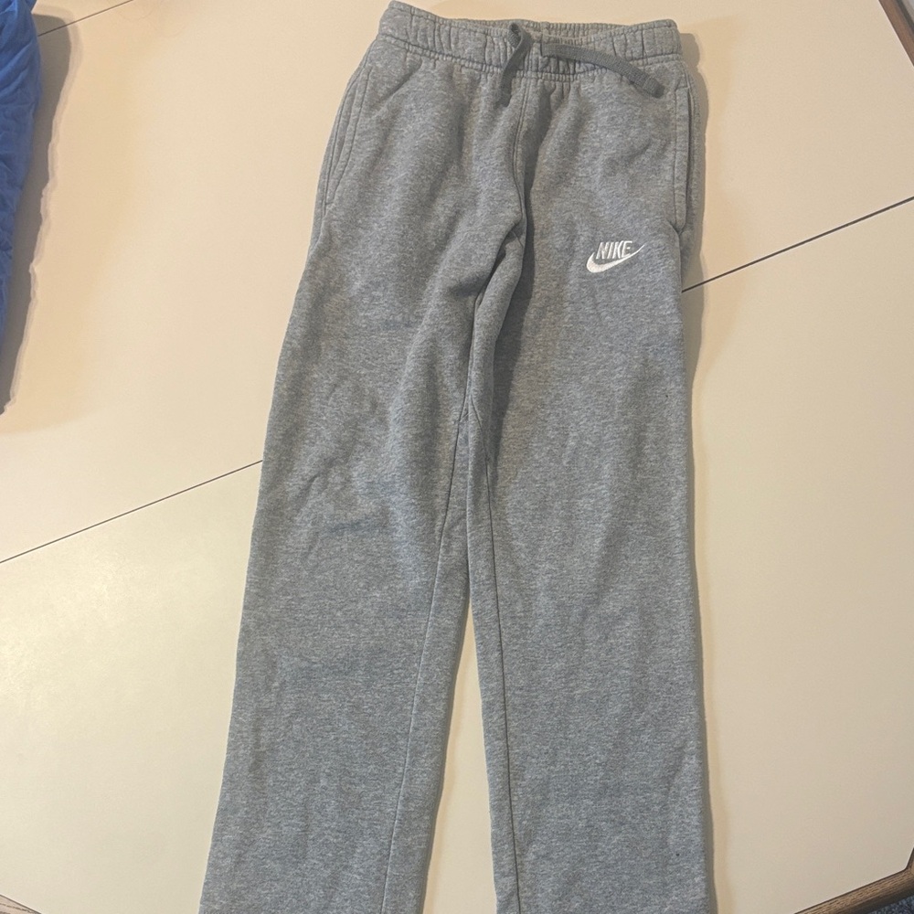 Nike Kids Heather Gray Joggers